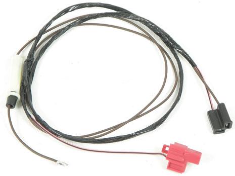 1972-73 Firebird, 1972 GTO, Lemans, Tempest; Dash Mounted Tachometer Wiring Harness