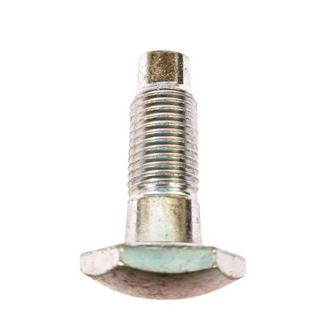 1964-66 Chevy II, Nova, Impala, Bel Air; Seat Belt Bolt; Silver Cadmium Plated; 1-1/4" Long