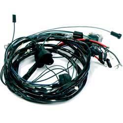 1968 Pontiac Firebird; Front Light Wiring Harness; 8 Cylinder; 350ci, 400ci; without Cornering Lights; w/o Factory Gauge