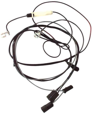 1968 Pontiac Firebird; Hood Mounted Tachometer Wiring Harness; Coil Side