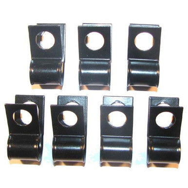 The Right Stuff 1969 Camaro/Firebird 7-Piece 3/8" Fuel Line Clip Set - (FCS004)