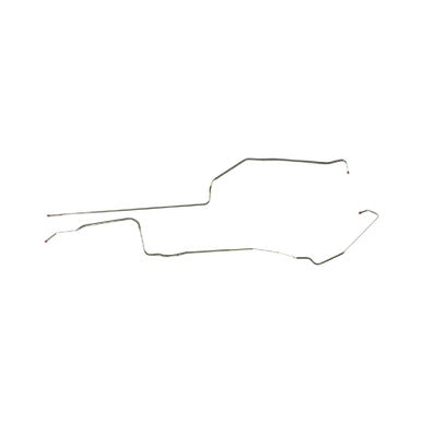 The Right Stuff 1974-75 Camaro/Trans Am, Pre-Bent 3/8" OE Steel Front To Rear Fuel Line - (FGL7401)