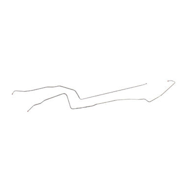 The Right Stuff 1974-75 Camaro/Trans Am, Pre-Bent 1/4" OE Steel Front To Rear Fuel Line - (FGL7402)