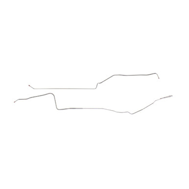 The Right Stuff 1975-76 Chevrolet Camaro, Pre-Bent 1/4" OE Steel Fuel Return Line - (FGL7504)