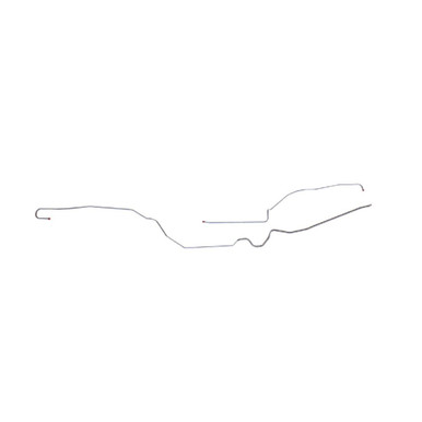 The Right Stuff 1980-81 Chevrolet Camaro W/O Z28, Pre-Bent OE Steel 3/8" Front To Rear Fuel Line - (FGL8001)