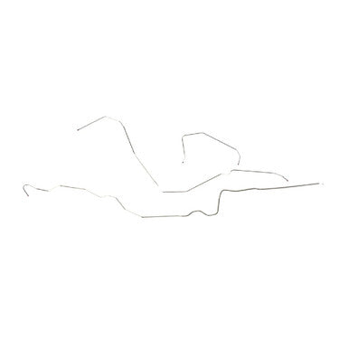 The Right Stuff 1979-81 Pontiac Firebird, Pre-Bent OE Steel 1/4" Fuel Return Line - (FGL8003)