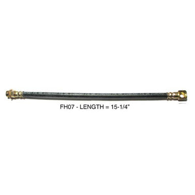 The Right Stuff 1972-73 Camaro/Firebird, Front Disc Brake Flex Hoses - (FH07)