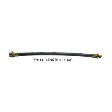 The Right Stuff 1955-57 Ford Thunderbird Rear Brake Flex Hoses - (FH114)