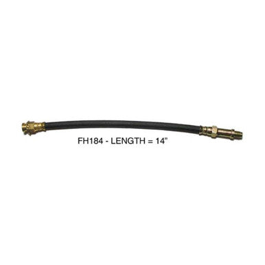 The Right Stuff 1974 Barracuda/Challenger, Front Disc Brake Flex Hoses - (FH184)