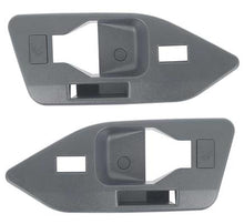 1987-92 Pontiac Firebird; Interior Door Handle Trim Bezels; Black; Pair