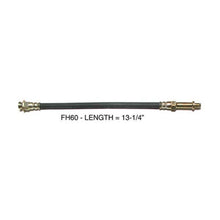 The Right Stuff 1964-66 Ford Mustang, Front Drum Brake Flex Hoses - (FH60)
