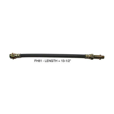 The Right Stuff 1970-72 Mopar B/E-Body, Front Drum Brake Flex Hoses - (FH81)