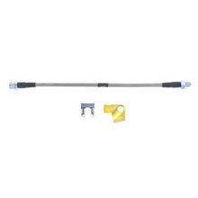 The Right Stuff 70 Challenger/Barracuda w/T-Block, Rear Brake Flex Hose, Braided Stainless, Each - (FH92S)