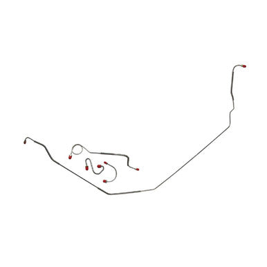 The Right Stuff 67-68 Firebird Front Power Drum Pre-Bent OE Steel Brake Line Kit - (FKT6706)