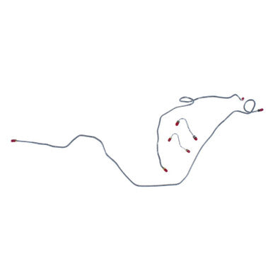 The Right Stuff 89-92 Camaro &amp; Firebird V8 (2nd Design Valve) Front Pre-Bent Brake Line Kit - (FKT8901)