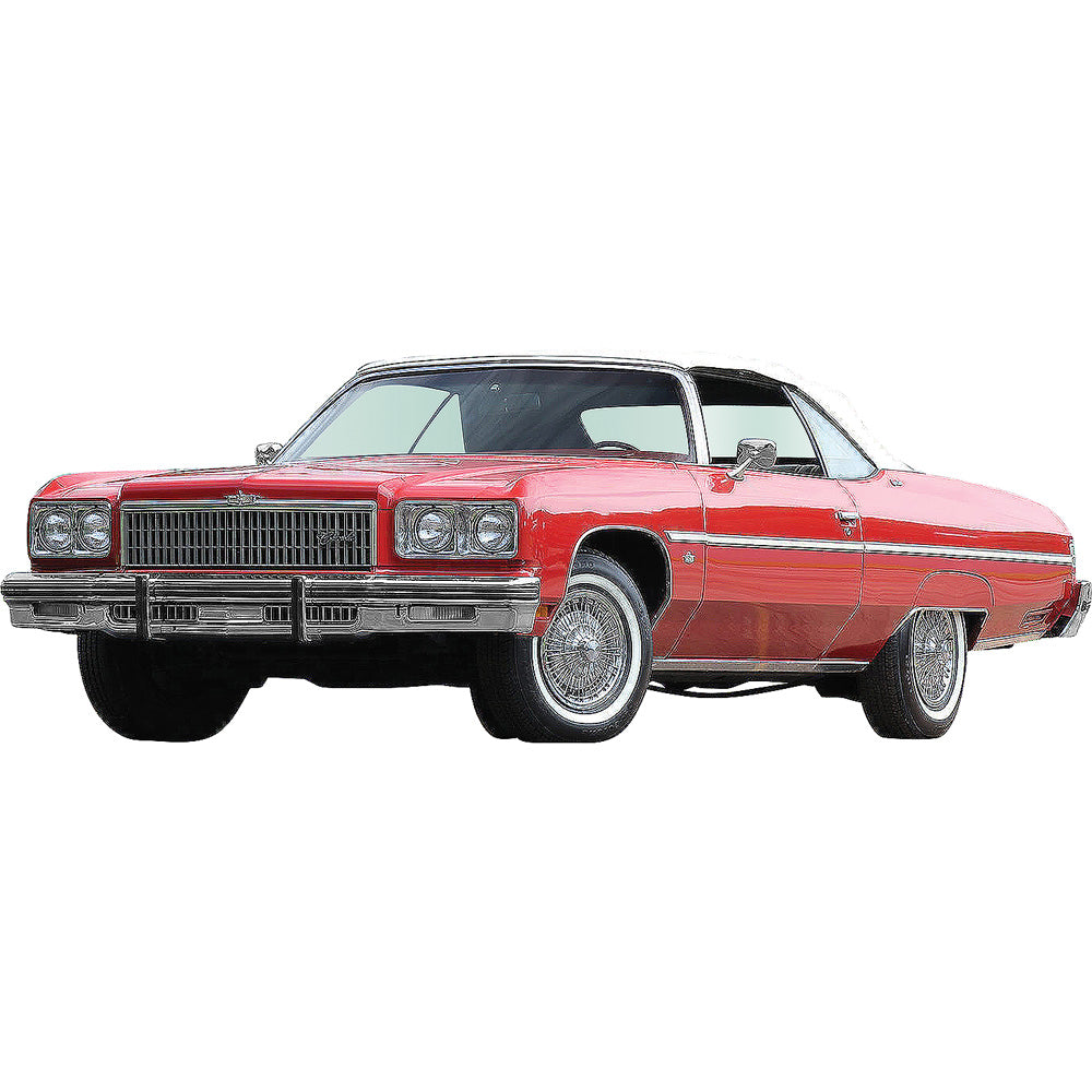 FM3201 - 1971-76 Impala, Bel Air, Caprice Lower Rocker Moldings; Pair