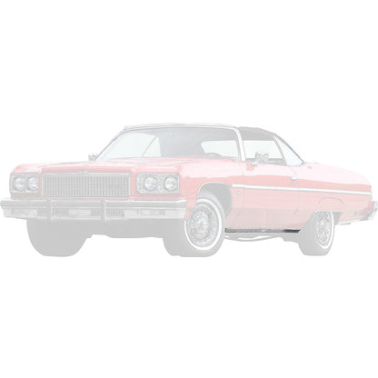FM3201 - 1971-76 Impala, Bel Air, Caprice Lower Rocker Moldings; Pair