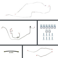 The Right Stuff 67 Camaro Manual 4-Wheel Disc Conversion Pre-Bent Brake Line Kit - (FOM67H4)