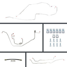 The Right Stuff 68 Camaro Manual Front Disc Conversion Rear Drum Pre-Bent Brake Line Kit - (FOM68H2)