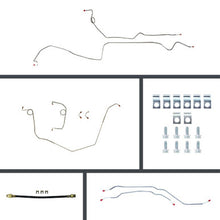 The Right Stuff 69 Camaro Power Front Disc Conversion Rear Drum Pre-Bent Brake Line Kit - (FOP69H2)