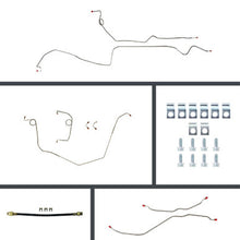 The Right Stuff 69 Camaro Power 4-Wheel Disc Conversion Pre-Bent Brake Line Kit - (FOP69H4)