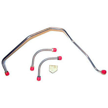 The Right Stuff 1969-72 Camaro Z28 &amp; Holley Carb, Pre-Bent OE Steel Fuel Pump To Carb Line - (FPC69ZZ)