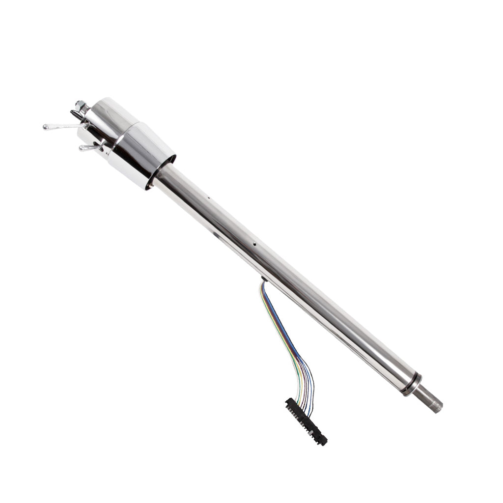 1957 Chevy Collapsible Floor Shift Tilt Column - Polished Finish
