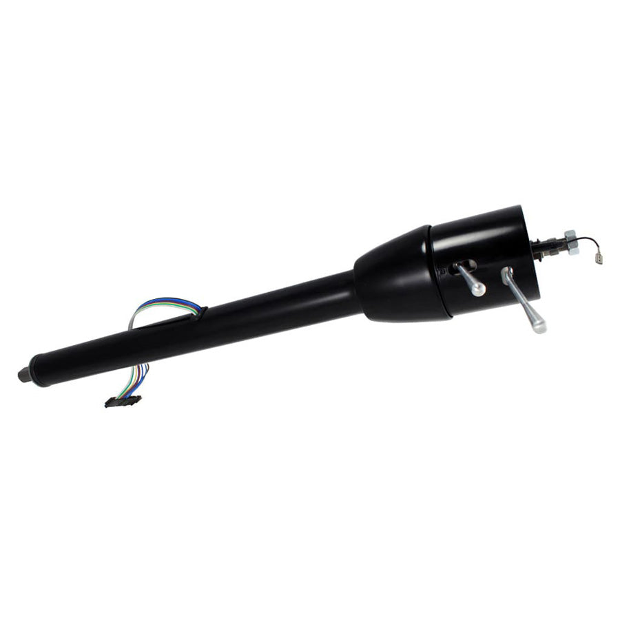 32" Floor Shift Tilt Bell Column with 2" OD - Black Powdercoat