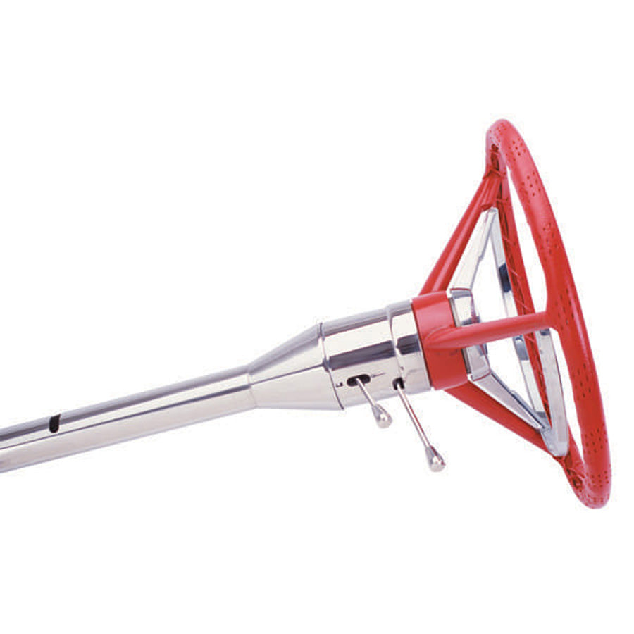 1955 T-Bird Floor Shift Tilt Column - For use w/OE 3 Spoke Wheel - Polished Finish