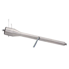 1967-70 Mustang 33" Floor Shift Tilt Column: Original Steering Wheel - Paintable Mill Finish