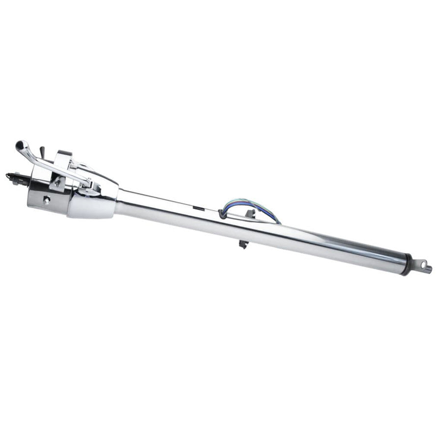 1967-72 GMC Truck Column Shift Tilt Column with Neutral Safety Switch at 10" (3/4"-36 Shaft) - Polished Finish