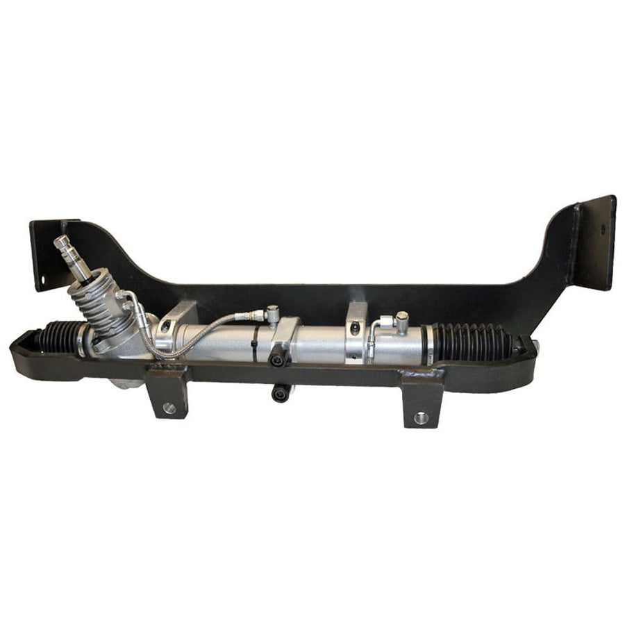 1963-64 Small Block Impala Power Rack and Pinion Cradle Kit - Paintable Floor Shift Column
