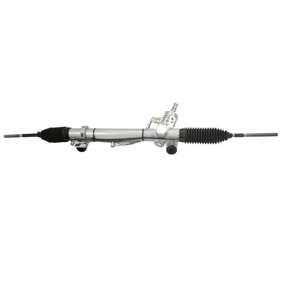 1974-78 Mustang II Front Steer Power Rack w/ Pump & Serpentine Pulley (Plain) - Cast Valve Housing