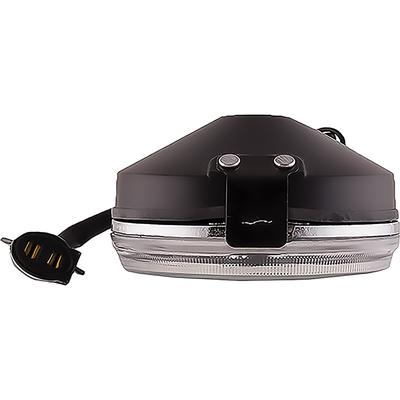 1987-93 Ford Mustang; GT/Cobra Euro Style Fog Lamp Set; Smoked; Non-Fluted Lens