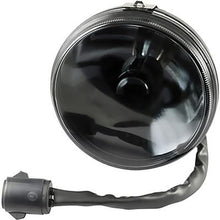 1987-93 Ford Mustang; GT/Cobra Euro Style Fog Light; Single Side; LH or RH; Smoked; Non-Fluted Lens