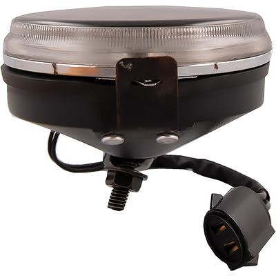 1987-93 Ford Mustang; GT/Cobra Euro Style Fog Light; Single Side; LH or RH; Smoked; Non-Fluted Lens