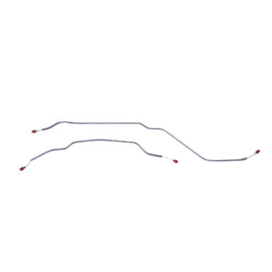 The Right Stuff 69 Camaro (w/Multi Leaf) Rear Axle Pre-Bent OE Steel Brake Line Kit - (FRA6902)