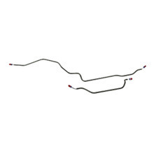 The Right Stuff 1975-1981 Camaro/Firebird Shortened Rear Axle Disc Brake Conversion Brake Lines, OE Steel - (FRA78RD)
