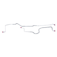 The Right Stuff 82-83 Camaro &amp; Firebird (w/Rear Drums) Rear Axle Pre-Bent OE Steel Brake Line - (FRA8201)