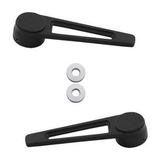 Forever Sharp Aluminum Door Handle Set - Matte Black Finish