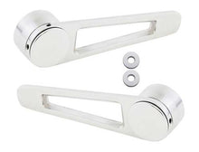 Forever Sharp Aluminum Door Handle Set - Polished Finish