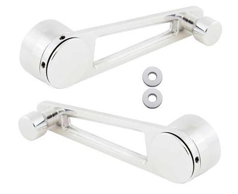 Forever Sharp Aluminum Door Window Crank Handle Set - Polished Finish