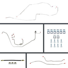 The Right Stuff 68 Camaro 4-Wheel Disc Conversion Pre-Bent Stainless Steel Brake Line Kit - (FSM68H4)