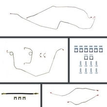 The Right Stuff 67 Camaro Power 4-Wheel Disc Conversion Pre-Bent Stainless Steel Brake Line Kit - (FSP67H4)