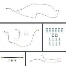 The Right Stuff 68 Camaro Power 4-Wheel Disc Conversion Pre-Bent Stainless Steel Brake Line Kit - (FSP68H4)