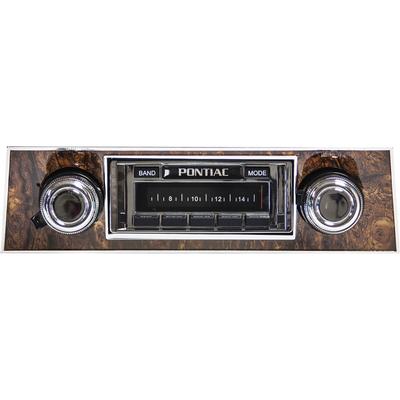 1967-68 Firebird - Am/Fm Stereo Radio (240W) - Burlwood Face