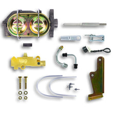 The Right Stuff 1" Bore Master Cylinder 4 port GM Truck style Valve Combo, Disc/Disc - (G0542)