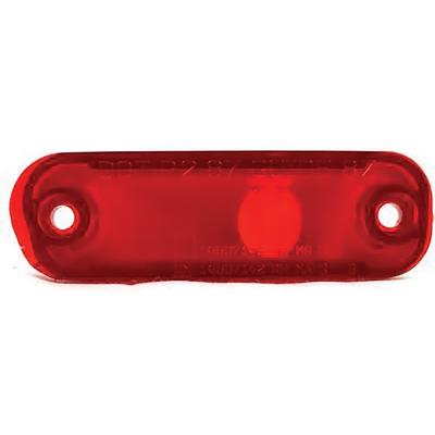 1988-00 Chevrolet/GMC Truck, Dually; Side Marker Lens; Rear Of Rear Fender; Red; LH Driver Side
