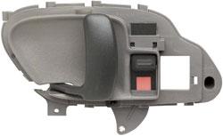 1995-2002 Chevy, GMC Pickup Truck, SUV; Inner Door Handle; Black Lever; Gray Housing; LH Drivers Door; AC Delco
