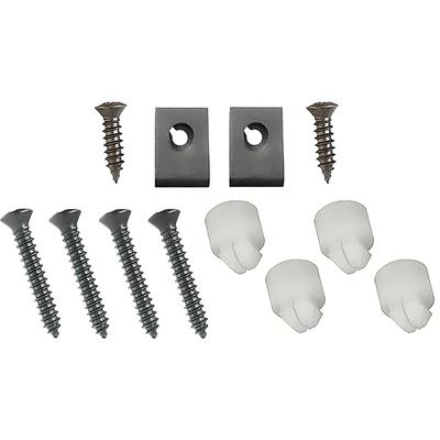 1967-68 Camaro: Headlamp Bezel Hardware Set; Except RS; OE Style; 12 Pieces